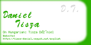 daniel tisza business card